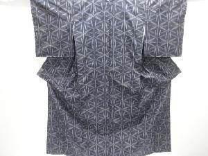 未使用品　枝葉模様織り出し本場村山大島紬着物